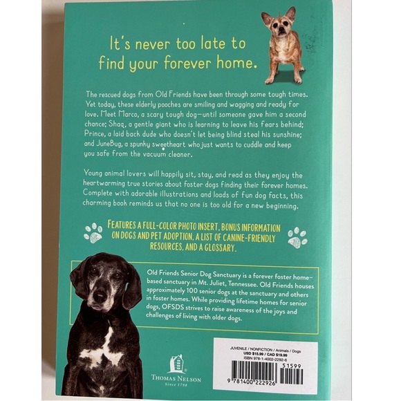 Homecoming Tales Old Friends Senior Dog Sanctuary Book - Picture 3 of 4